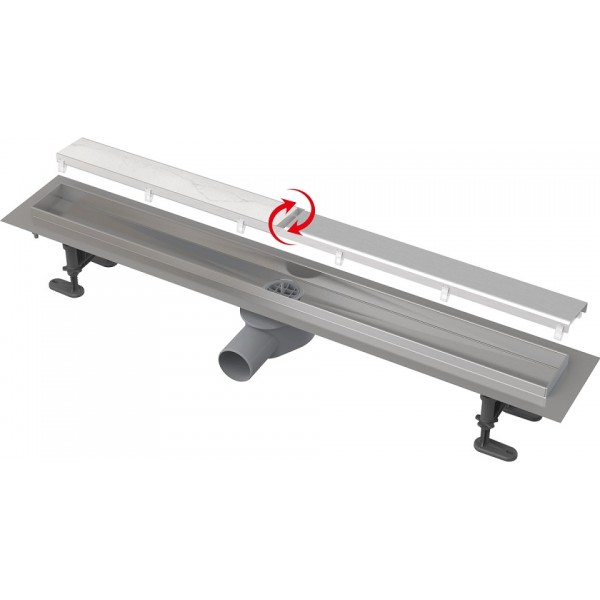 Водосточный желоб AlcaPlast APZ13-DOUBLE9 550 мм | гарантия